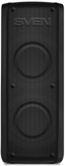Колонка порт. Sven АС PS-710 черный 100W 1.0 BT/3.5Jack 10м 4400mAh - купить недорого с доставкой в интернет-магазине
