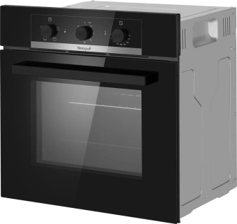 Духовой шкаф Электрический Weissgauff EOM 105 B черный - купить недорого с доставкой в интернет-магазине