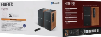 Колонки Edifier R1280DBs 2.0 коричневый 42Вт BT - купить недорого с доставкой в интернет-магазине