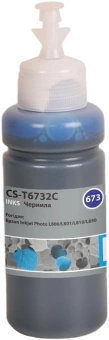 Чернила Cactus CS-T6732C 673 голубой 70мл для Epson Inkjet Photo L800/L801/L810/L850 - купить недорого с доставкой в интернет-магазине