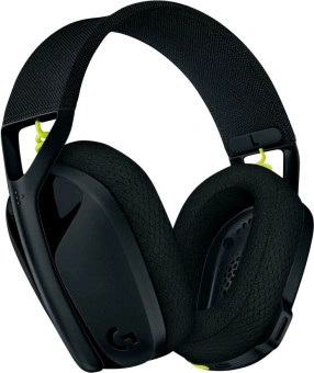 Наушники с микрофоном Logitech G435 черный/желтый (981-001051) - купить недорого с доставкой в интернет-магазине