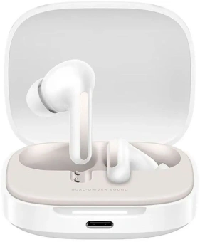 Гарнитура внутриканальные Xiaomi Redmi Buds 6 белый беспроводные bluetooth в ушной раковине (BHR9250GL) - купить недорого с доставкой в интернет-магазине