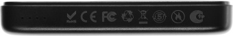 Мобильный аккумулятор Solove W12 5000mAh QC3.0/PD3.0 20W 3A USB-C беспров.зар. черный (W12 BLACK RUS) - купить недорого с доставкой в интернет-магазине