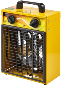 Тепловая пушка электрическая Ballu BHP-ME-3 3000Вт желтый/черный - купить недорого с доставкой в интернет-магазине