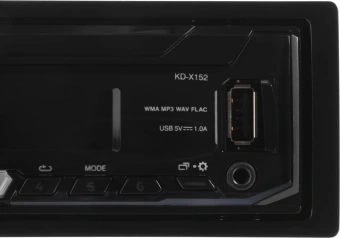Автомагнитола JVC KD-X152M 1DIN 4x50Вт RDS - купить недорого с доставкой в интернет-магазине