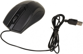 Мышь Defender Optimum MB-270 черный оптическая 1000dpi USB 2but (52270) - купить недорого с доставкой в интернет-магазине