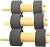 Комплект роликов Cactus CS-FRA-XER-VLB400 (116R00003) для Xerox Phaser 3610dn, VersaLink B400dn/B405dn, WorkCente 3615dn/3655S