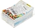 Блокнот Silwerhof 731181-17 40л. клет. A7 Конфетки 4диз. мел.карт. скрепка