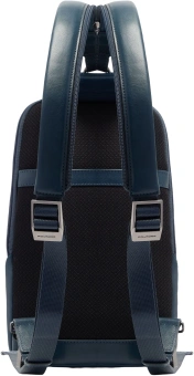 Рюкзак слинг мужской Piquadro Victor CA7174W143/BLU синий натур.кожа - купить недорого с доставкой в интернет-магазине