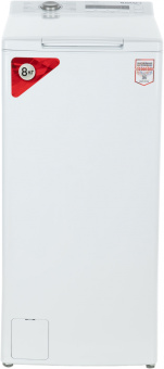 Стиральная машина Kraft TCH-UMD8304W класс: A загр.вертикальная макс.:8кг белый инвертор - купить недорого с доставкой в интернет-магазине