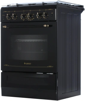 Плита Газовая Gefest ПГ 6100-02 0183 черный (стеклянная крышка) реш.чугун - купить недорого с доставкой в интернет-магазине