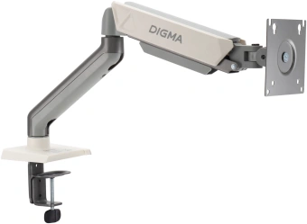 Кронштейн для мониторов ЖК Digma D-MM101 серый 17"-32" макс.9кг крепление к столешнице поворот и наклон - купить недорого с доставкой в интернет-магазине
