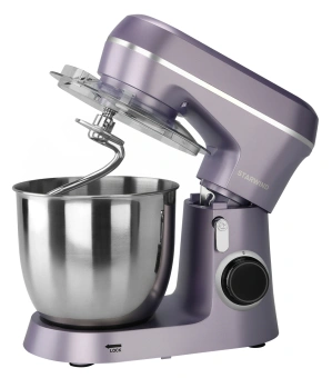 Миксер планетарный Starwind SPM6162 1300Вт лавандовый - купить недорого с доставкой в интернет-магазине