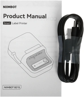 Термопринтер Niimbot B21S (1746728) 203dpi 60мм/с/USB/BT для печ.этик. белый - купить недорого с доставкой в интернет-магазине