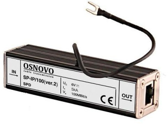 Грозозащита Osnovo SP-IP/100(ver2) - купить недорого с доставкой в интернет-магазине