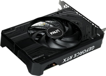 Видеокарта Palit PCI-E 4.0 RTX4060 STORMX NVIDIA GeForce RTX 4060 8Gb 128bit GDDR6 1830/17000 HDMIx1 DPx3 HDCP Ret - купить недорого с доставкой в интернет-магазине