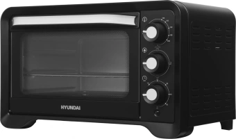 Мини-печь Hyundai MIO-HY103 20л. 1380Вт черный - купить недорого с доставкой в интернет-магазине