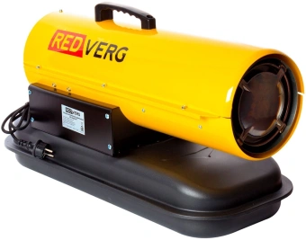 Тепловая пушка дизельная RedVerg RD-DHD20T 2000Вт желтый/черный - купить недорого с доставкой в интернет-магазине