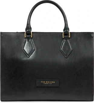 Сумка женская The Bridge Ida 04101501/30 черная натур.кожа - купить недорого с доставкой в интернет-магазине