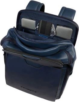 Рюкзак мужской Piquadro Ael CA6923S142/BLU синий натур.кожа - купить недорого с доставкой в интернет-магазине