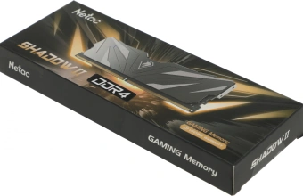 Память DDR4 8GB 3200MHz Netac NTSWD4P32SP-08K Shadow II RTL Gaming PC4-25600 CL16 DIMM 288-pin 1.35В с радиатором Ret - купить недорого с доставкой в интернет-магазине