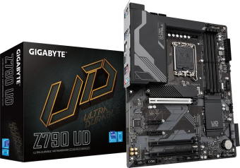 Материнская плата Gigabyte Z790 UD Soc-1700 Intel Z790 4xDDR5 ATX AC`97 8ch(7.1) 2.5Gg RAID+HDMI+DP - купить недорого с доставкой в интернет-магазине