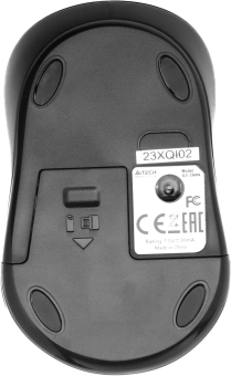 Мышь A4Tech G3-280N серый оптическая 1200dpi беспров. USB для ноутбука 3but - купить недорого с доставкой в интернет-магазине