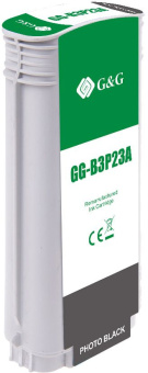 Картридж струйный G&G №727 GG-B3P23A фото черный (130мл) для HP DJ T920/T1500 - купить недорого с доставкой в интернет-магазине
