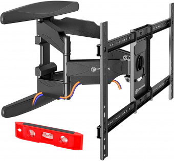 Кронштейн для телевизора Onkron M6L черный 40"-75" макс.45.5кг настенный поворот и наклон - купить недорого с доставкой в интернет-магазине