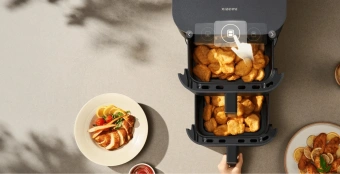 Аэрогриль Xiaomi Air Fryer MAF-DS1201 12л 2800Вт черный (BHR0883EU) - купить недорого с доставкой в интернет-магазине