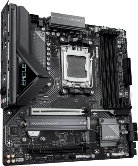 Материнская плата Gigabyte B850M EAGLE WIFI6E Socket AM5 AMD B850 4xDDR5 mATX AC`97 8ch(7.1) 2.5Gg RAID+HDMI+DP - купить недорого с доставкой в интернет-магазине