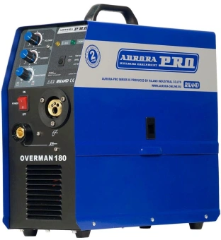 Сварочный полуавтомат Aurora Overman 180 Mosfet инвертор MIG-MAG 6.6кВт - купить недорого с доставкой в интернет-магазине