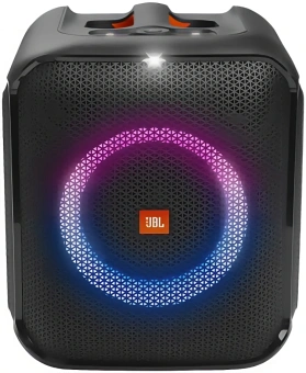 Минисистема Hi-Fi JBL PartyBox Encore Essential черный/оранжевый 100Вт USB BT - купить недорого с доставкой в интернет-магазине