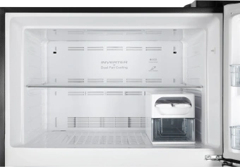 Холодильник Hitachi R-V660PUC7-1 BBK 2-хкамерн. черный бриллиант глянц. инвертер - купить недорого с доставкой в интернет-магазине