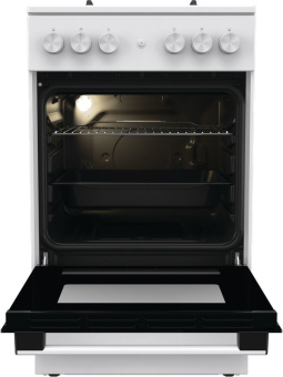 Плита Газовая Gorenje GG5A11WF белый (без крышки) реш.чугун - купить недорого с доставкой в интернет-магазине