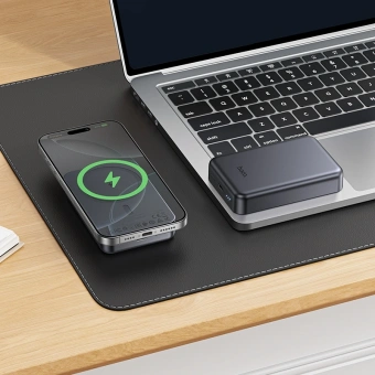 Мобильный аккумулятор Hoco J160A 10000mAh 20W 3A серый (64097) - купить недорого с доставкой в интернет-магазине