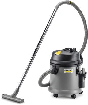 Строительный пылесос Karcher NT 27/1 1380Вт (уборка: сухая/сбор воды) серый - купить недорого с доставкой в интернет-магазине