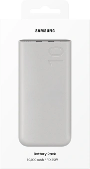 Мобильный аккумулятор Samsung EB-P3401 10000mAh 4A бежевый (EB-P3401XURGRU) - купить недорого с доставкой в интернет-магазине