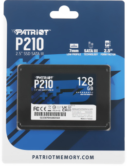Накопитель SSD Patriot SATA-III 128GB P210S128G25 P210 2.5" - купить недорого с доставкой в интернет-магазине