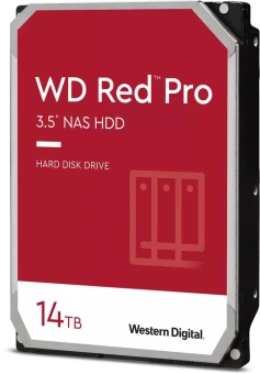 Жесткий диск WD SATA-III 14TB WD142KFGX NAS Red Pro (7200rpm) 512Mb 3.5" - купить недорого с доставкой в интернет-магазине