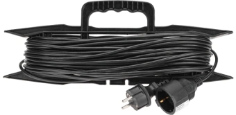 Удлинитель силовой PROconnect PROc-Uc (13-4915) 2x0.75кв.мм 1розет. 30м ПВС 6A пласт.рамка черный - купить недорого с доставкой в интернет-магазине