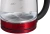 Чайник электрический Scarlett SC-EK27G65 1.8л. 1800Вт красный/черный корпус: стекло/металл/пластик - купить недорого с доставкой в интернет-магазине