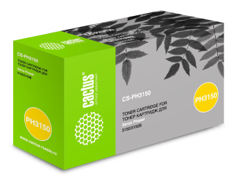 Картридж лазерный Cactus CS-PH3150 109R00747 черный (5000стр.) для Xerox Phaser 3150/3150b/3150n/3151 - купить недорого с доставкой в интернет-магазине