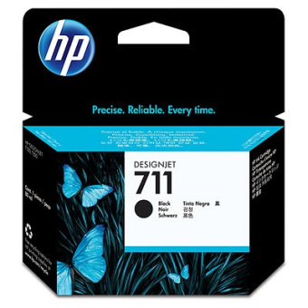 Картридж струйный HP 711 CZ133A черный (80мл) для HP DJ T120/T520 - купить недорого с доставкой в интернет-магазине