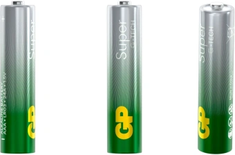 Батарея GP Super Alkaline 24AA21-2CRSBC2 AAA (2шт) - купить недорого с доставкой в интернет-магазине