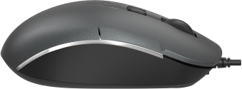 Мышь A4Tech Fstyler FM26S серый/черный оптическая 1600dpi silent USB для ноутбука 4but (FM26S USB (SMOKY GREY)) - купить недорого с доставкой в интернет-магазине