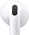 Гарнитура вкладыши Apple AirPods 4 A3050,A3053,A3058 белый беспроводные bluetooth в ушной раковине (MXP63LL/A)