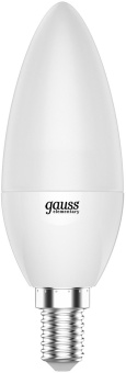 Лампа светодиодная Gauss Elementary 33126T 6Вт цок.:E14 свеча 180B 4100K св.свеч.бел.нейт. (упак.:3шт) - купить недорого с доставкой в интернет-магазине