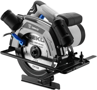 Циркулярная пила (дисковая) Deko CSDK-1500 PRO 1500Вт (ручная) D диска.:165мм (085-1150) - купить недорого с доставкой в интернет-магазине