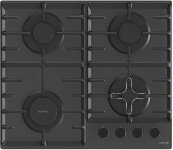 Газовая варочная поверхность Gorenje GT642SYB черный - купить недорого с доставкой в интернет-магазине